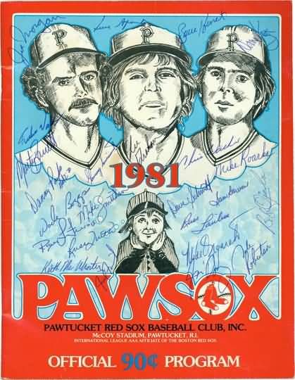 1981 Pawtucket Red Sox